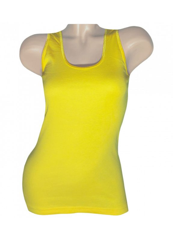 Женская однотонная майка Tengulu — 313425207