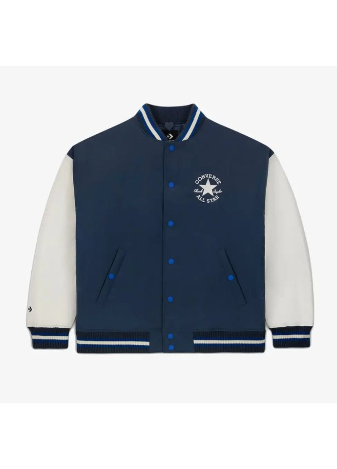 Синя демісезонна чоловіча куртка mens woven coat 10026976-410 Converse