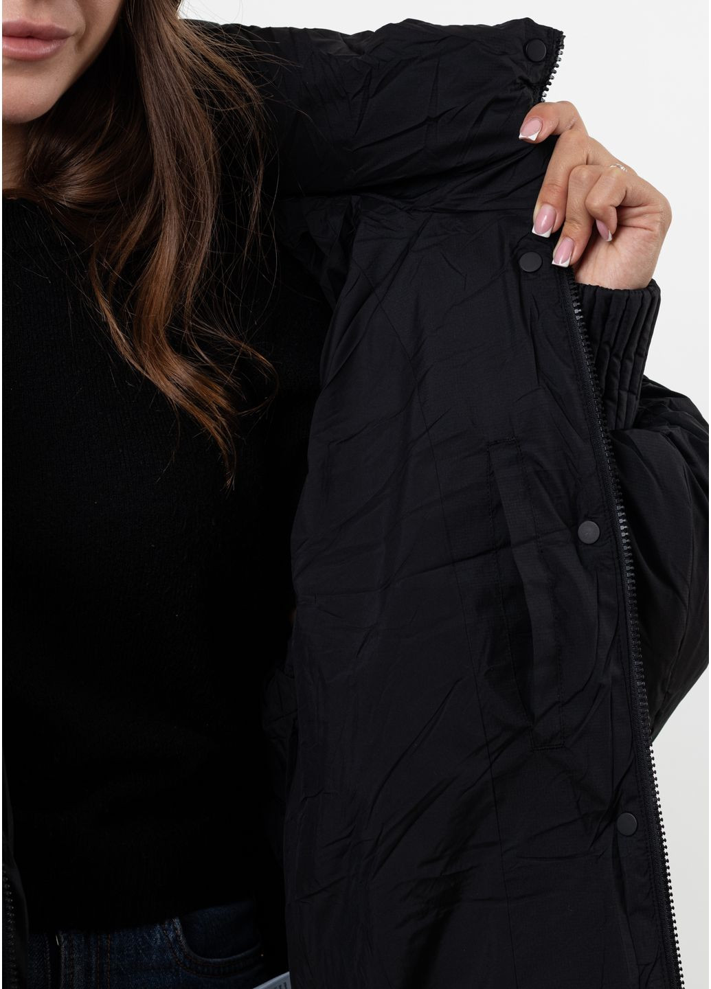 Чорний зимній Пуховик Towmy