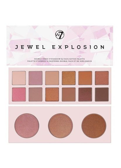 Eyeshadow & Highlighter Palette Jewel Explosion W7 (308253365)