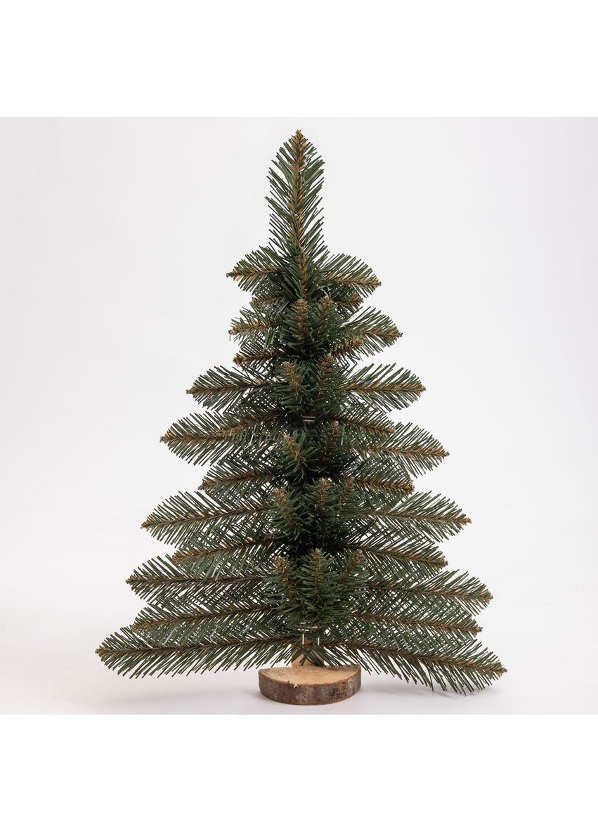 Искусственная елка-венчик настенная 60 см зеленая LUGI (365874093)