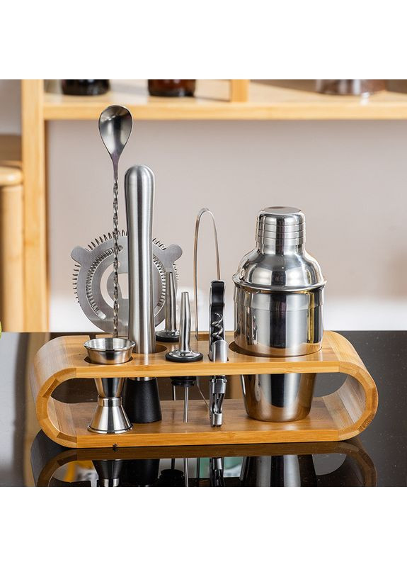 Набор барных инструментов 6065 350 мл 10 предметов No Brand (351296532)