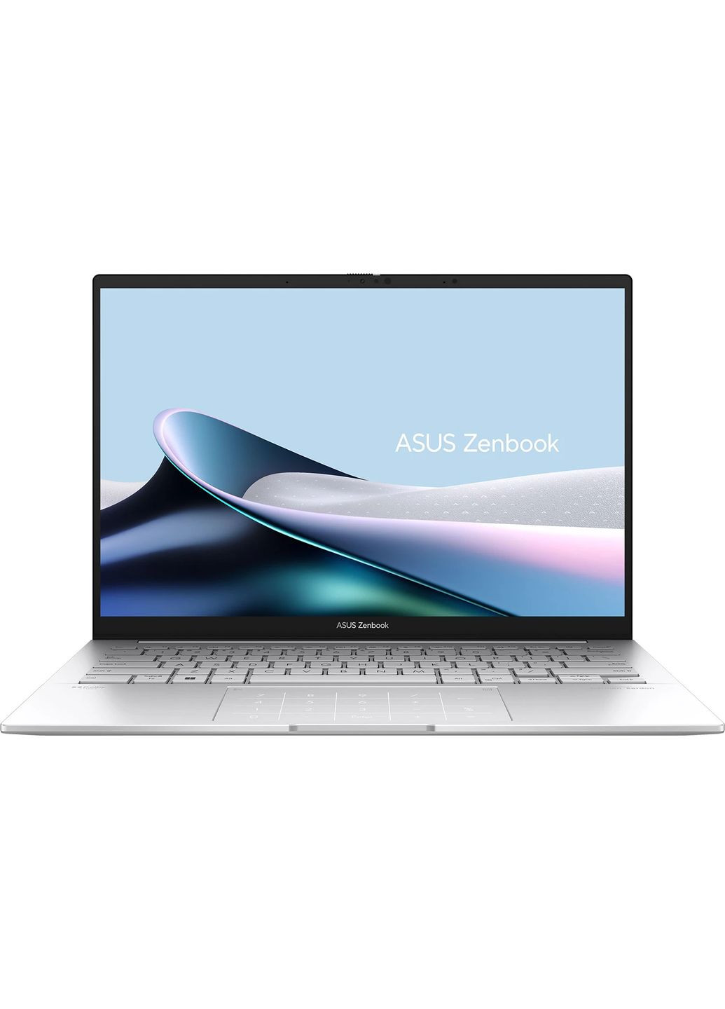 Ноутбук Zenbook 14 OLED UX3405CA-QL074W Foggy Silver (90NB14W4-M002H0) Asus (360409339)