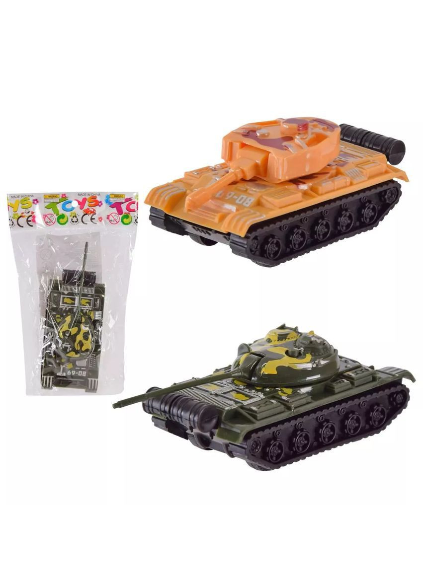 Пластиковий танк іграшковий в асортименті для гри та колекціонування - No Brand 399-358 (371929142)