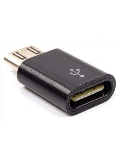 Перехідник USB TypeC (F) to microUSB (M) (CA913145) PowerPlant usb type-c (f) to microusb (m) (268145042)