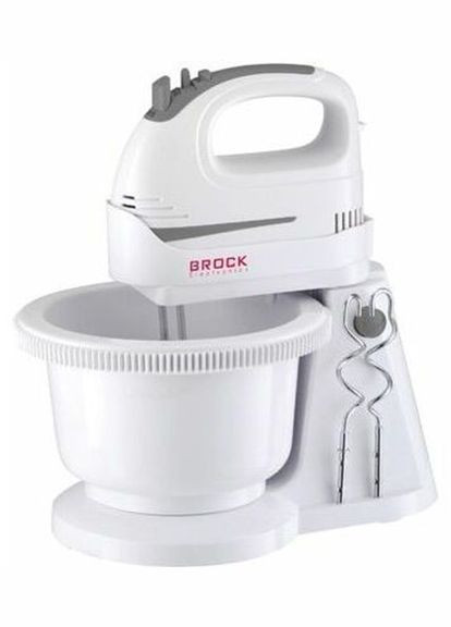 Міксер із чашею HMB 3009 WH 300 Вт білий BROCK (364109365)
