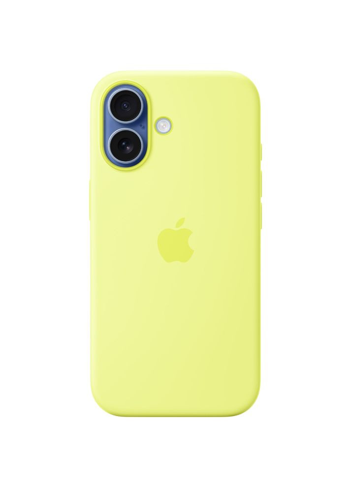 Чехол для iPhone 17 Silicone Case with MagSafe Neon Yellow (MGEV4ZM/A) Apple (372985858)