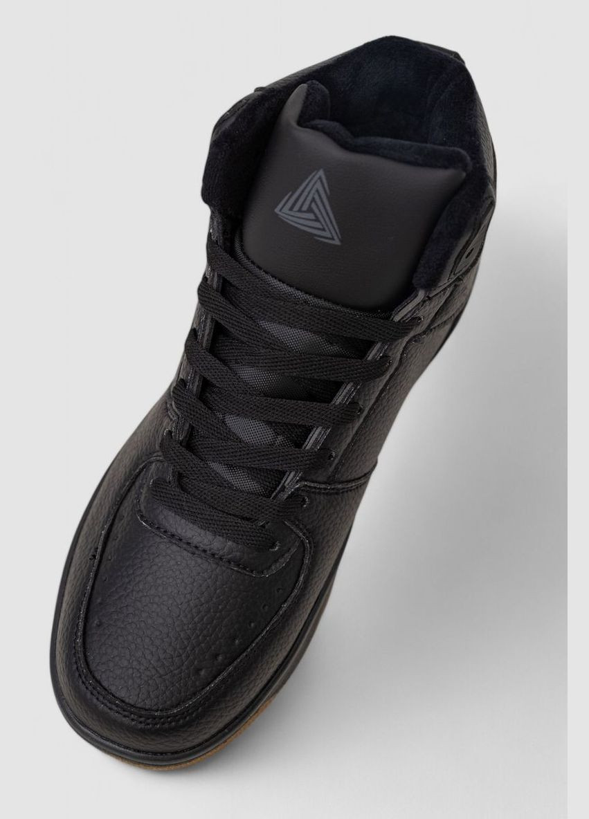 Чорні Зимовий кросівки чоловічі зимові на хутрі Paliament 248RH1070