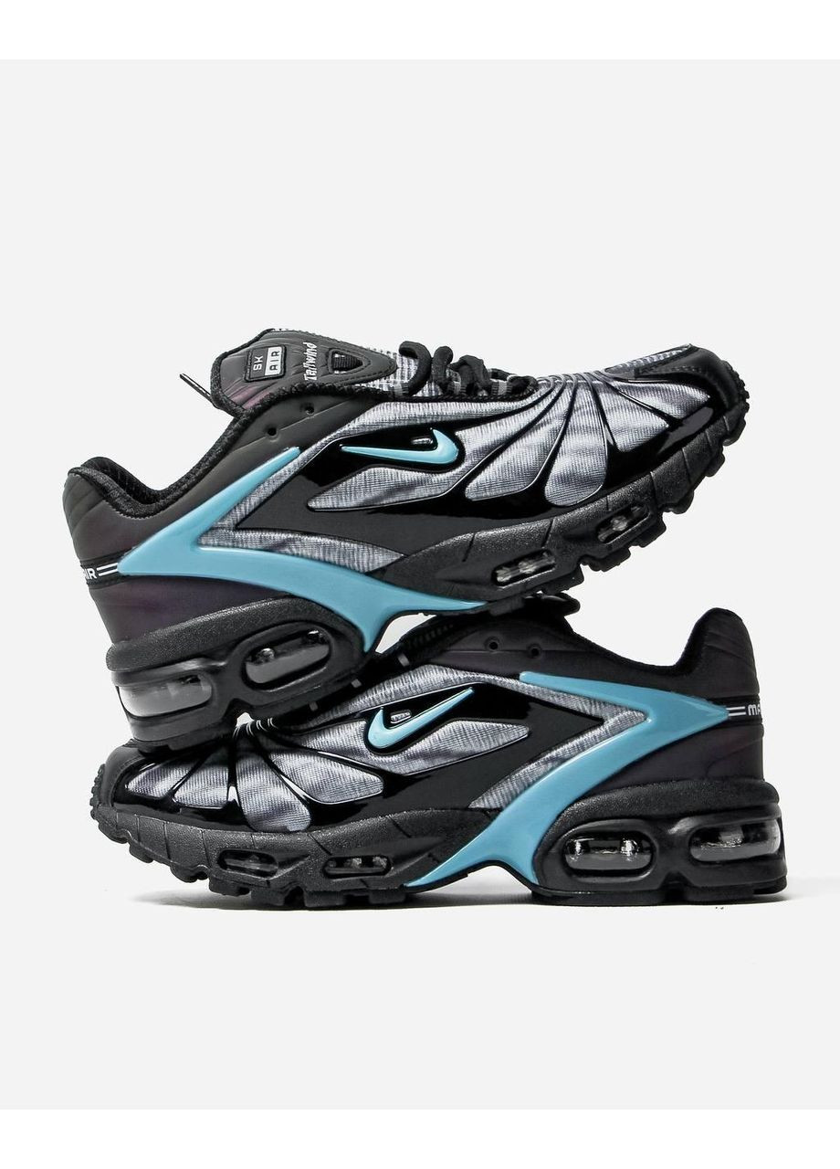 КРОСІВКИ ЖІНОЧІ NIKE SKEPTA AIR MAX TAILWIND 5 BRIGHT BLUE НАЙК СКЕПТА АІР МАКС ТЕІЛВІНД No Brand чорні демісезони (368858110)
