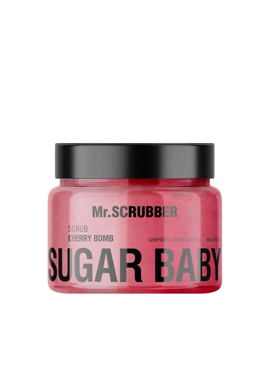 Скраб для тела сахарный Sugar Baby Cherry Bomb парфюмированный, 450 г Mr. Scrubber (364988009)