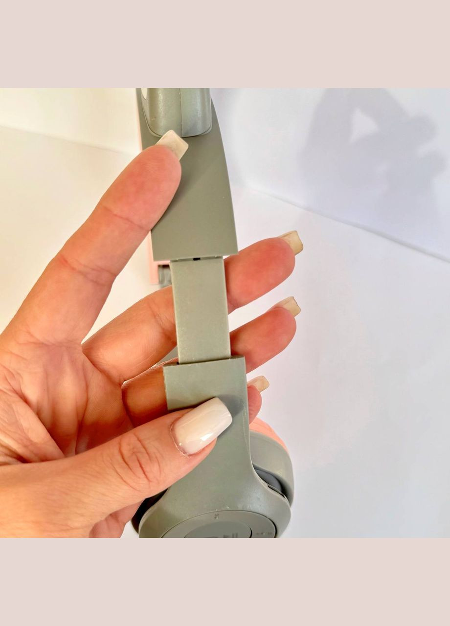 Беспроводные наушники Cat Ear RGB P47M Серый No Brand (323584851)