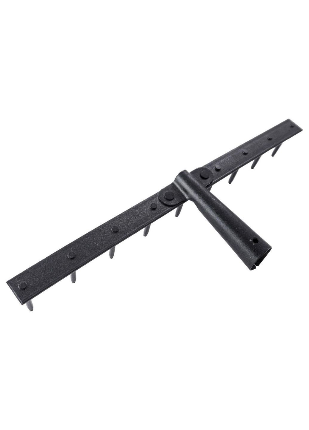 Граблі штирі 9 зубців металеві для прибирання сміття та розпушування ґрунту Mastertool (368674076)