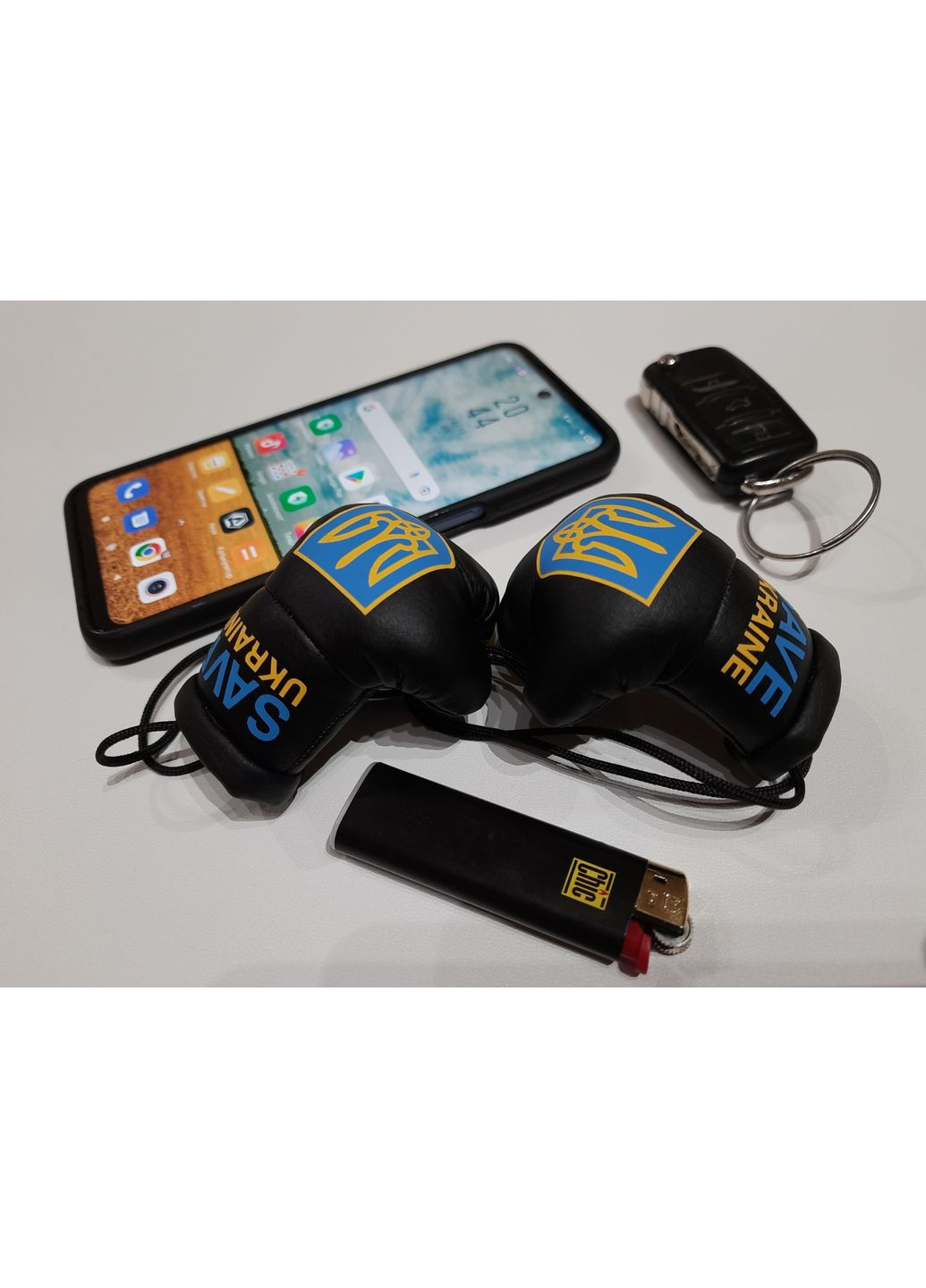 Підвіска боксерські рукавички Save Ukraine No Brand (351901891)