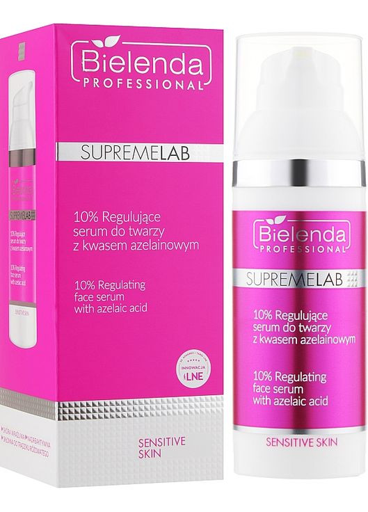 Сыворотка для лица, для чувствительной кожи, 10% азелаиновой кислоты SupremeLab 50ml (833161-64033) Bielenda (368740932)