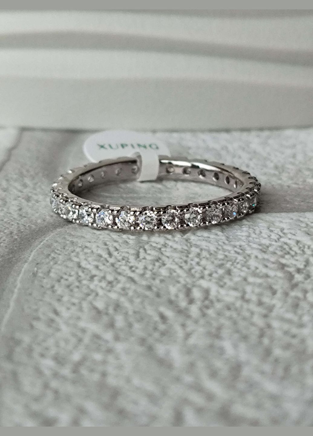 Каблучка ксюпінг xuping родій медичний сплав Xuping Jewelry (337113998)