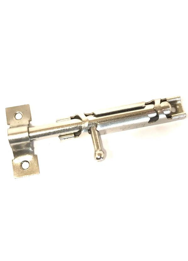 Шпингалет-засов 80 (цинк) No Brand (362492246)