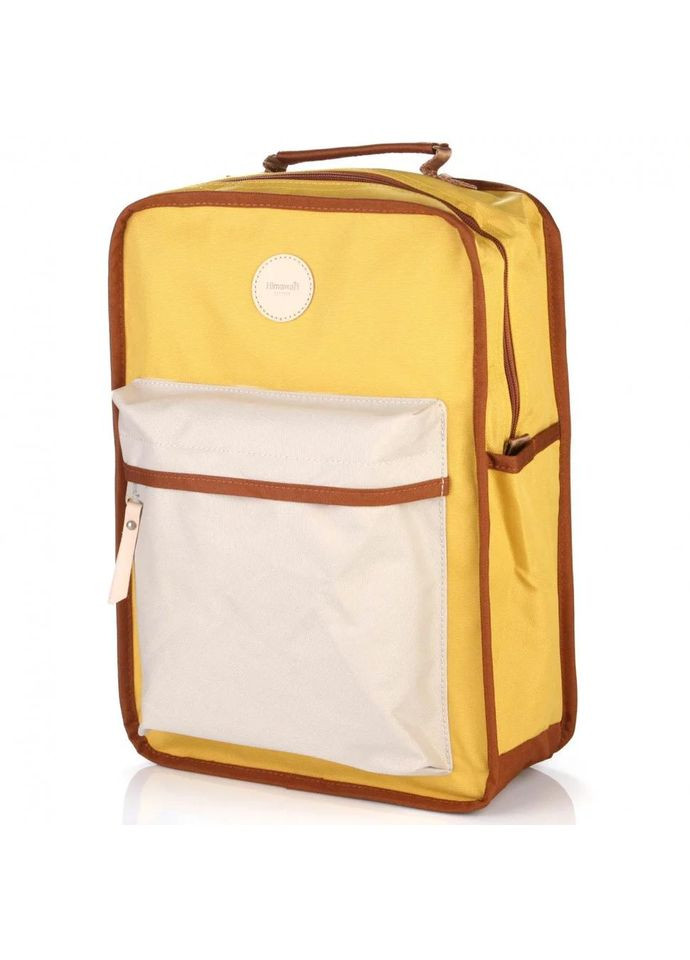 Рюкзак жіночий/чоловічий текстильний 0827-03 жовтий Himawari (314808828)