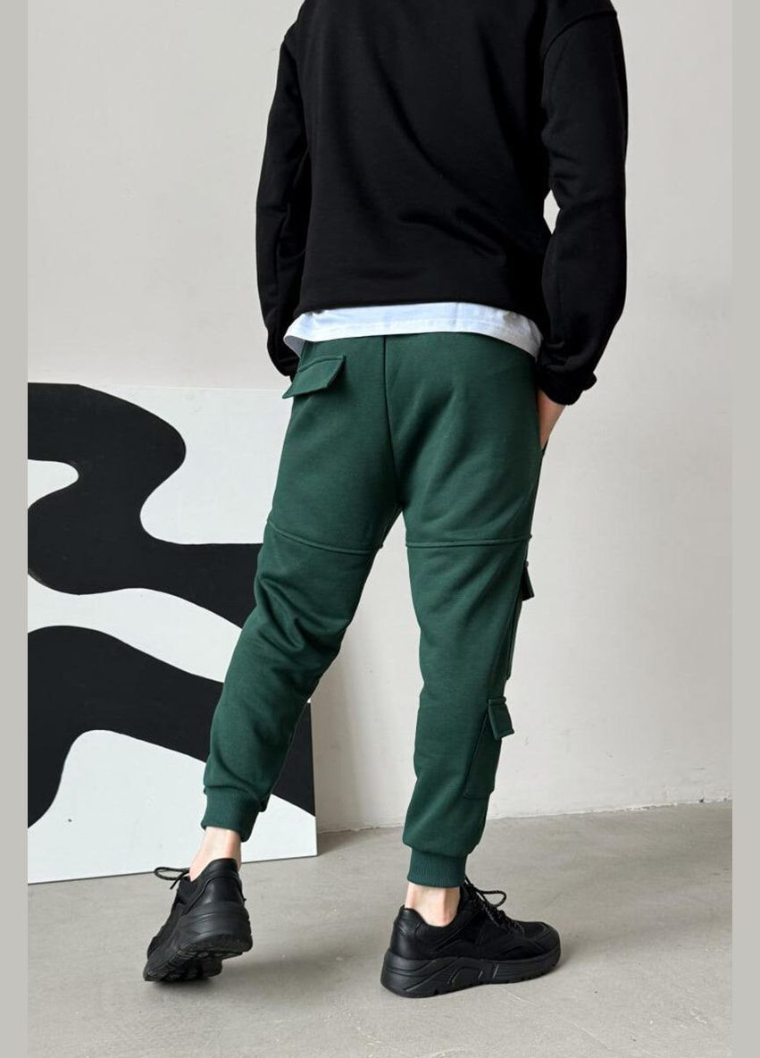 Зеленые спортивные демисезонные брюки Reload