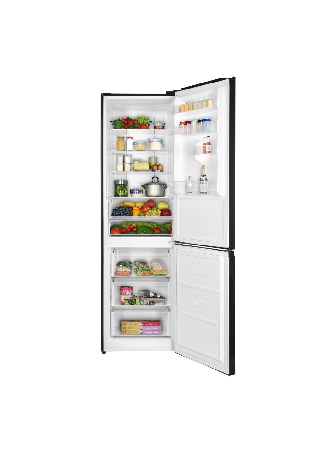 Холодильник DNF-H342B194 з нижн. мороз., 195x60х67, холод.відд.-245л, мороз.відд.-97л, 2дв., А+, NF, диспл зовн., зона св-ті, Ardesto (364275167)