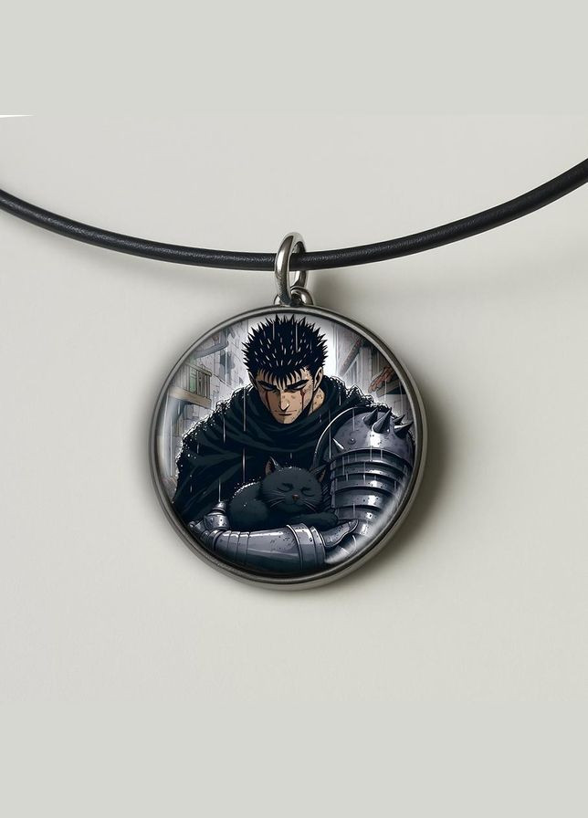 Подвеска (кулон) Аниме Берсерк #04 (круглый) No Brand (328050367)