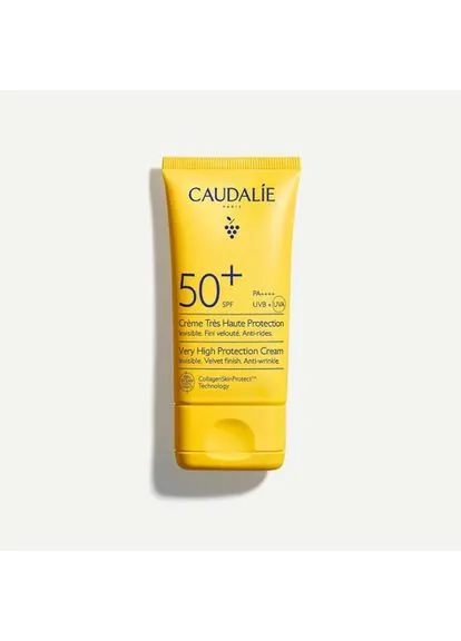 Vinosun Protect SPF 50+ Солнцезащитный крем для лица UVA/UVB защита 40 мл Caudalie (399522626)