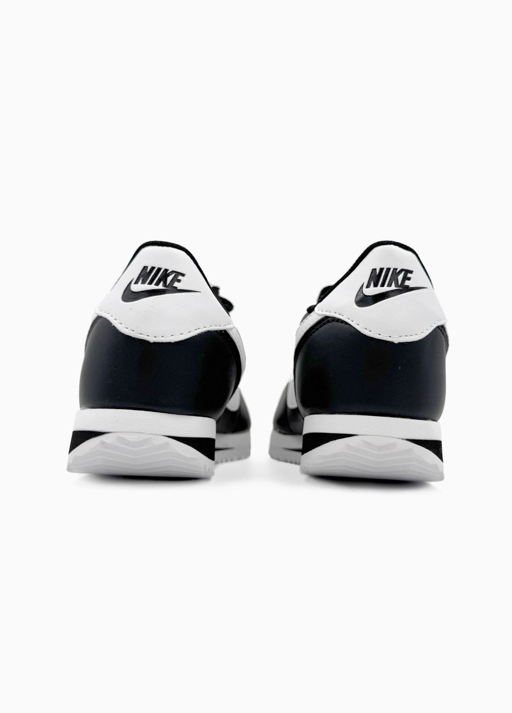 Чорні Осінні кросівки чоловічі і жіночі nike cortez black | найк кортез чорний No Brand