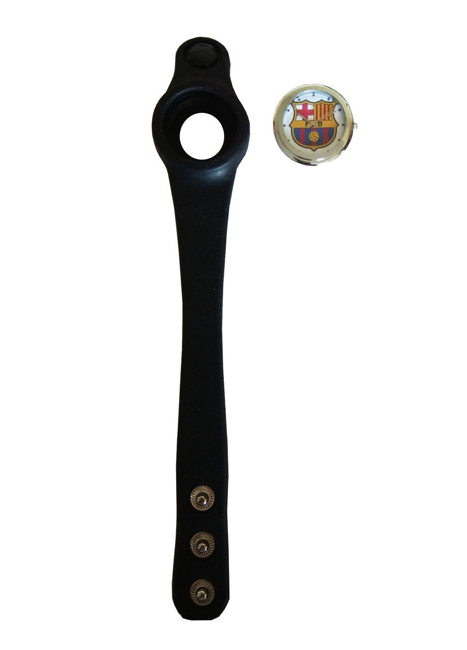 Дитячий наручний годинник для хдопчиків ФК Барселона Чорний, білий No Brand (366872788)