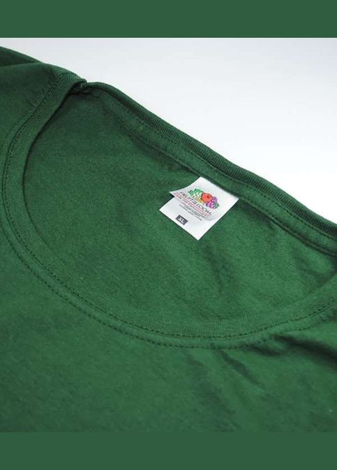 Футболка женская Valueweight lady-fit Темно-зеленый (061372038L) Fruit of the Loom - (325900118)