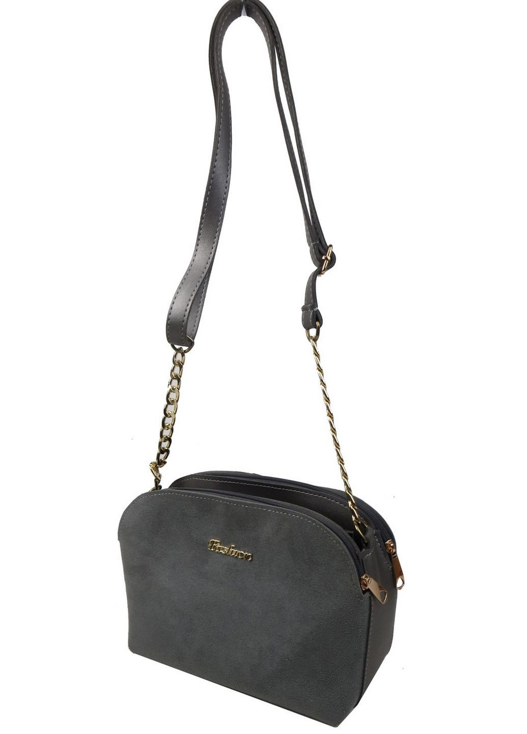Небольшая женская сумка на плечо из эко кожи 25х18х12 см Fashion (288046811)