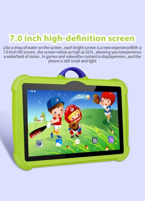 Детский планшет Q Kids Tablets 4ГБ + 64ГБ + Защитный чехол с подставкой No Brand (292866347)