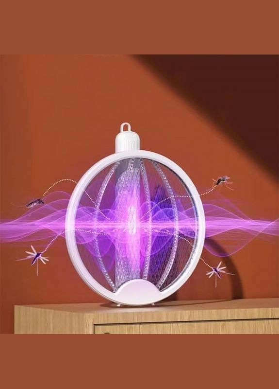 Электрический уничтожитель LS-007 White для мух комаров 3 в 1 10шт Lesko (349729803)