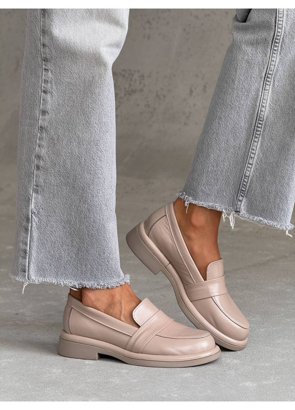 No Brand Лофери NikArt бежевий з, — (356455378)