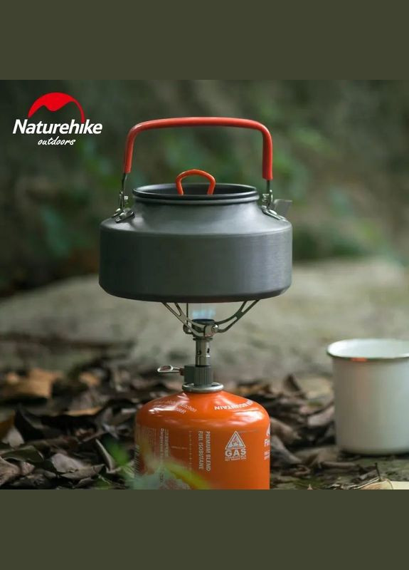 Чайник NH17C020-H 1.1 л, алюміній, сірий Naturehike (353504699)