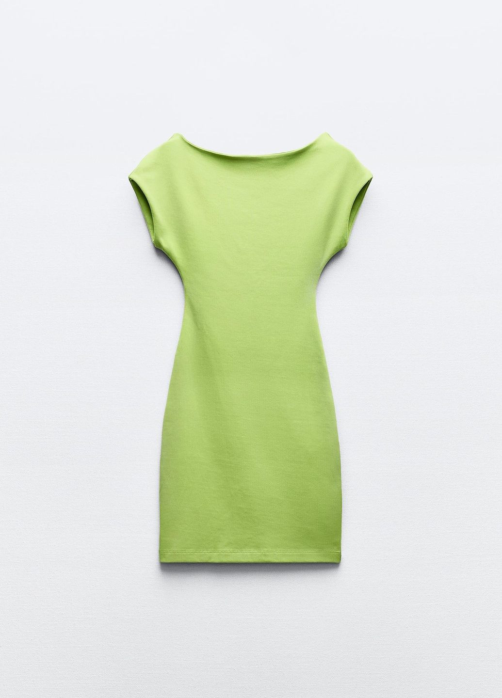 Світло-зелена святковий сукня Zara однотонна