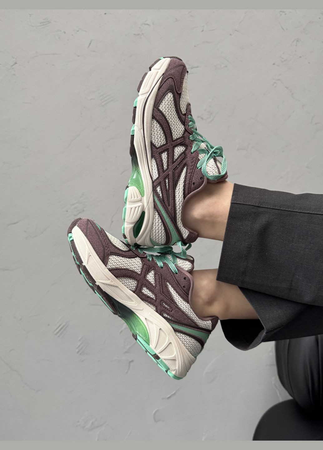 Кроссовки женские и мужские Asics GT-2160 gray beige | Асикс GT-2160 бежевые No Brand бежевые демисезоны (316663557)