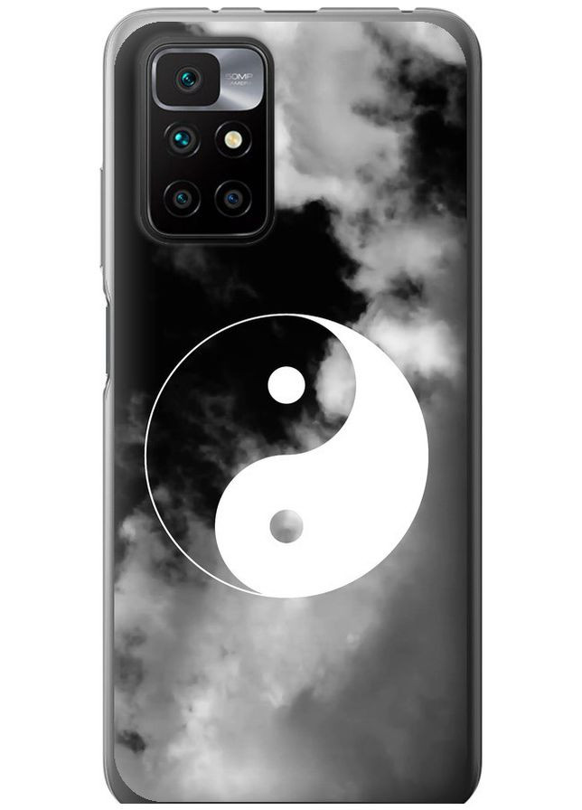 Силиконовый чехол 'Инь и Янь' для Endorphone Xiaomi Redmi 10 (365818342)