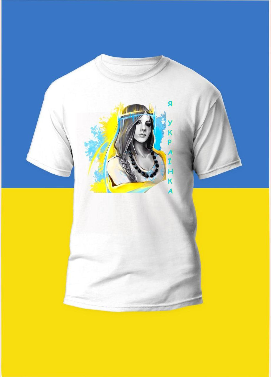 Футболка YOUstyle женская Украинка 0939 Gildan (279541128)