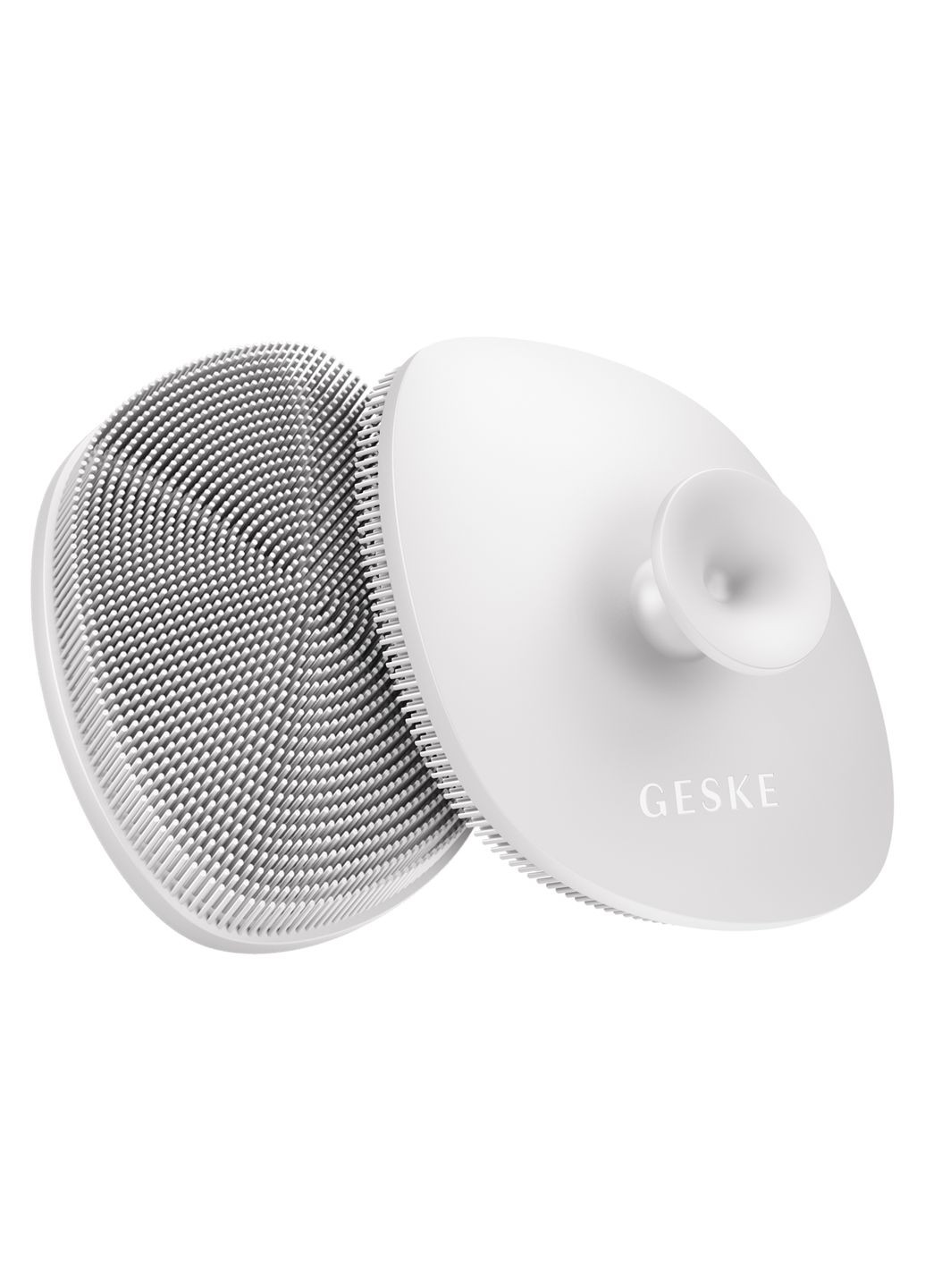 Щетка для лица Facial Brush 4в1 с держателем white GESKE (341525977)