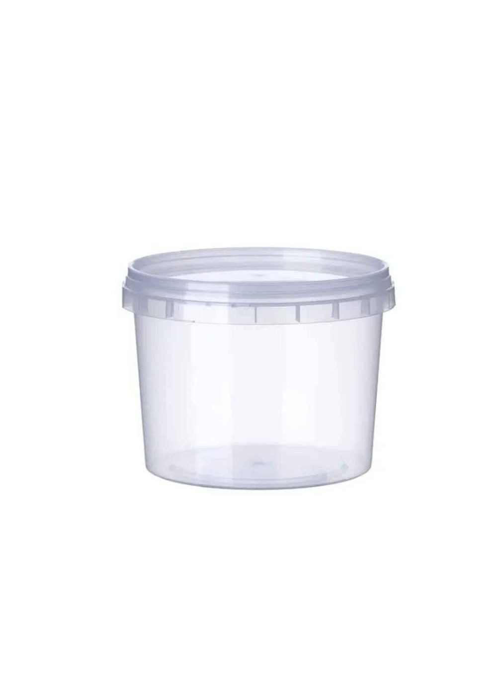 Контейнер 500мл (высокий) пл. из гермет. крышкой прозрачное ТМ ЭЛИПС Еліпс (332210904)