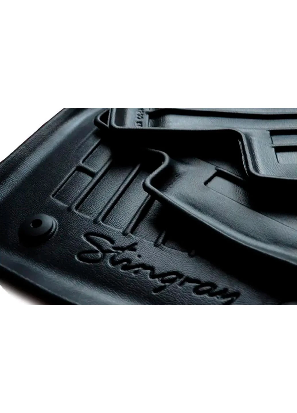 Резиновые коврики (4 шт, Premium) для Toyota Land Cruiser Prado 250 2023- гг Stingray (392159339)