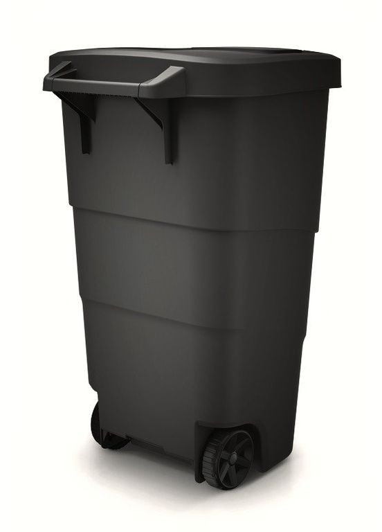 Бак для сміття Wheeler 110 л, антрацит Prosperplast (329826953)