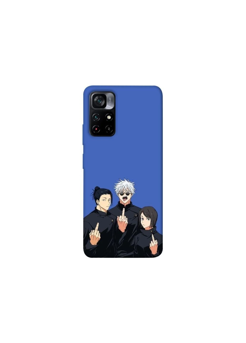 Чохол на Xiaomi Poco M4 Pro 5G jujutsu kaisen v3 Frontalka (375719657)