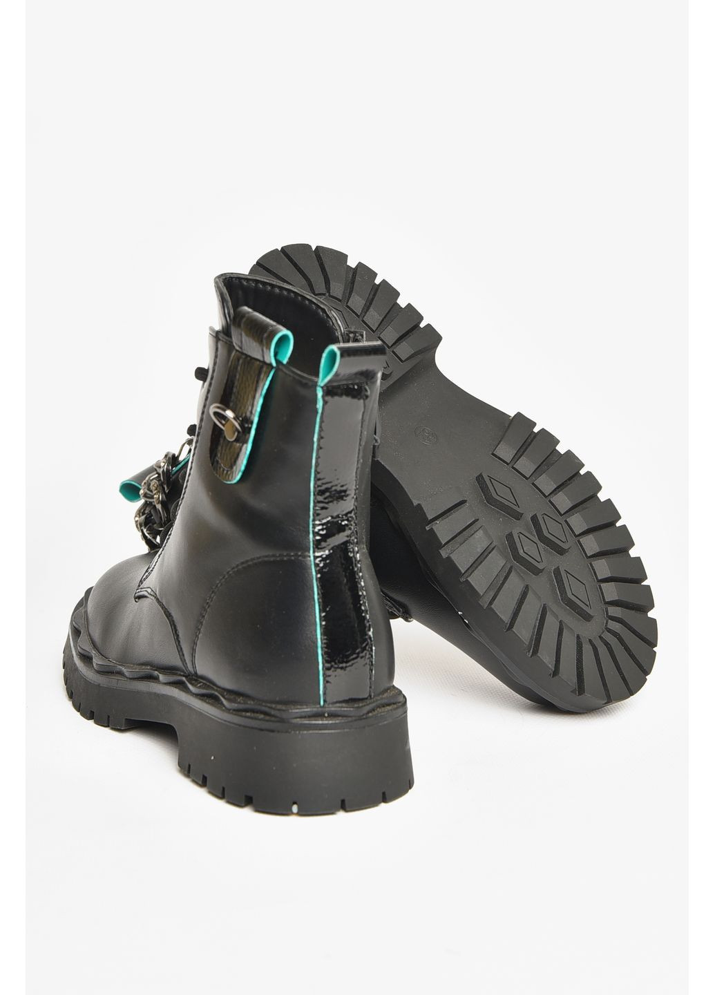 Черевики дитячі для дівчинки чорного кольору зимові Let's Shop (368726597)