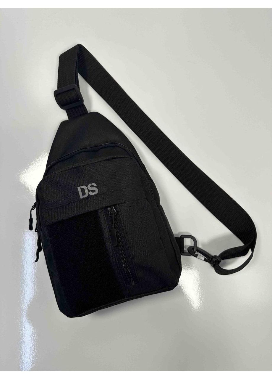 Тактическая сумка-мессенджер через черное плечо. МОРНИНГ КЕТ (355794704)