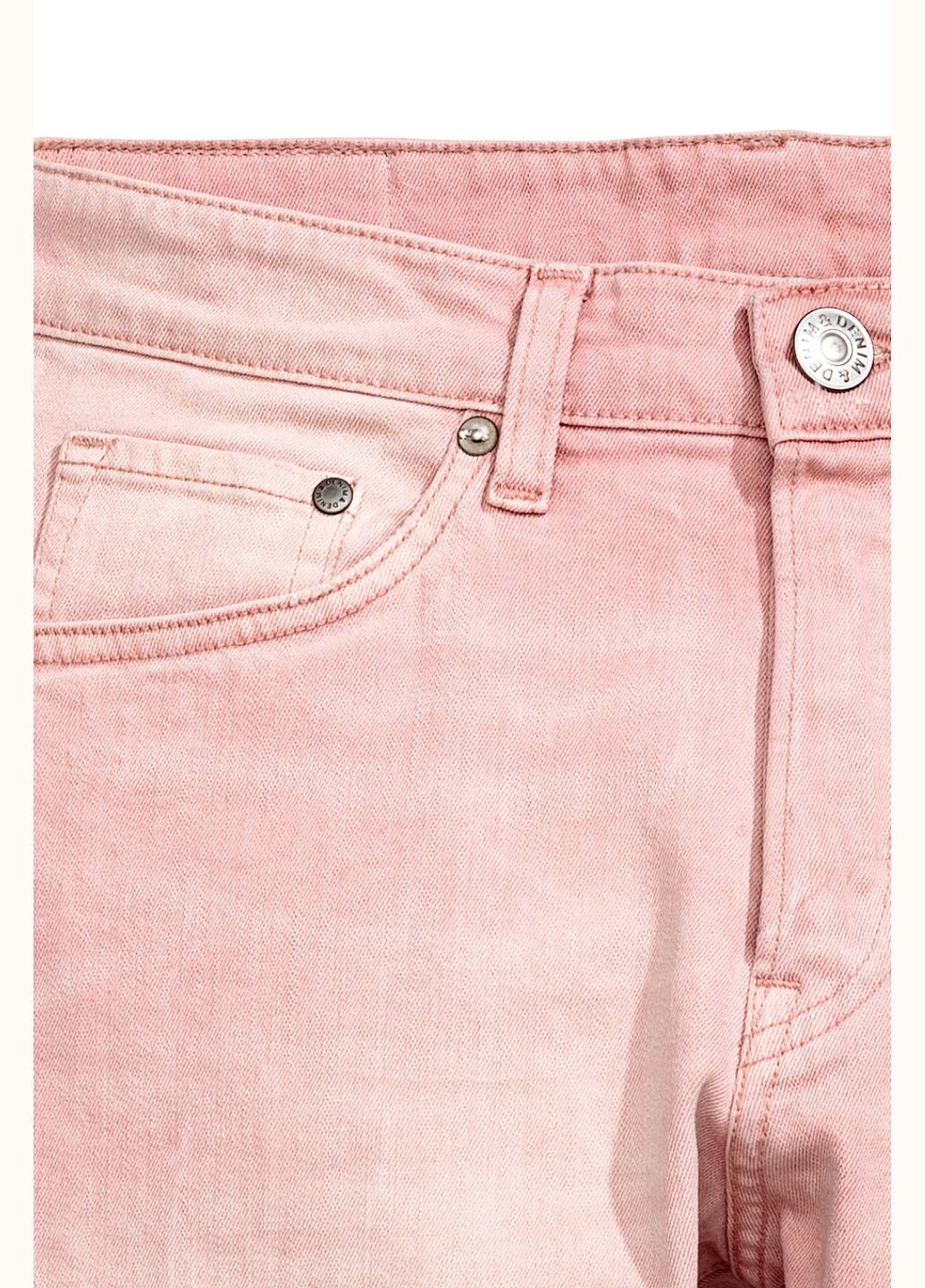 Светло-розовые джинсы демисезон,светло-розовый, H&M