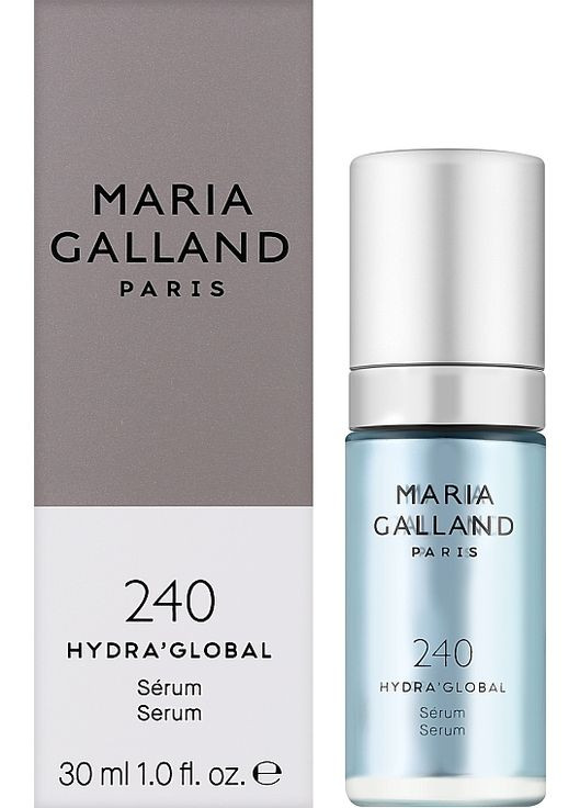 Зволожувальна сироватка з гіалуроновою кислотою для обличчя 240 Hydra Global Serum 30ml (1355813-18250217) Maria Galland Paris (369110073)
