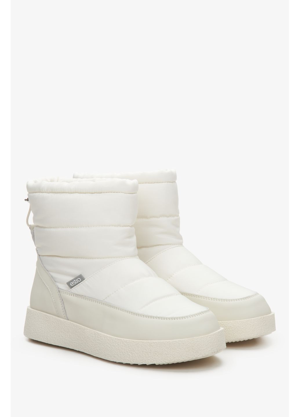 Дутики, колір молочний Estro (355806419)