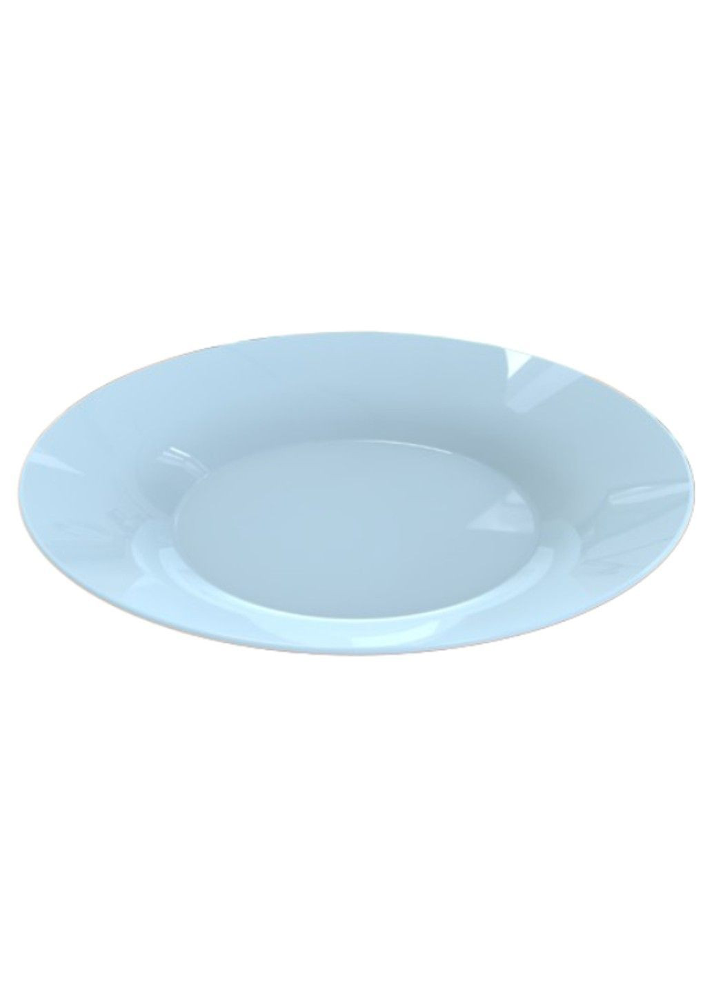 Тарілка PLUMI PARADISE BLUE /22 см/суп. (V9222) Luminarc (365276100)