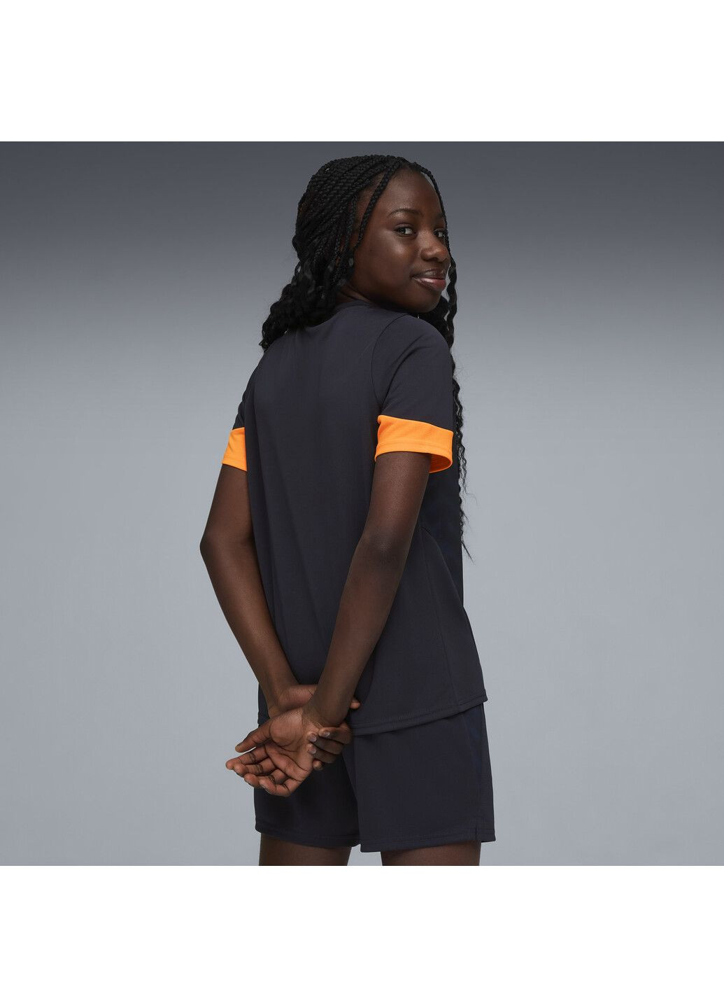 Синя демісезонна футболка individualcup football jersey youth Puma