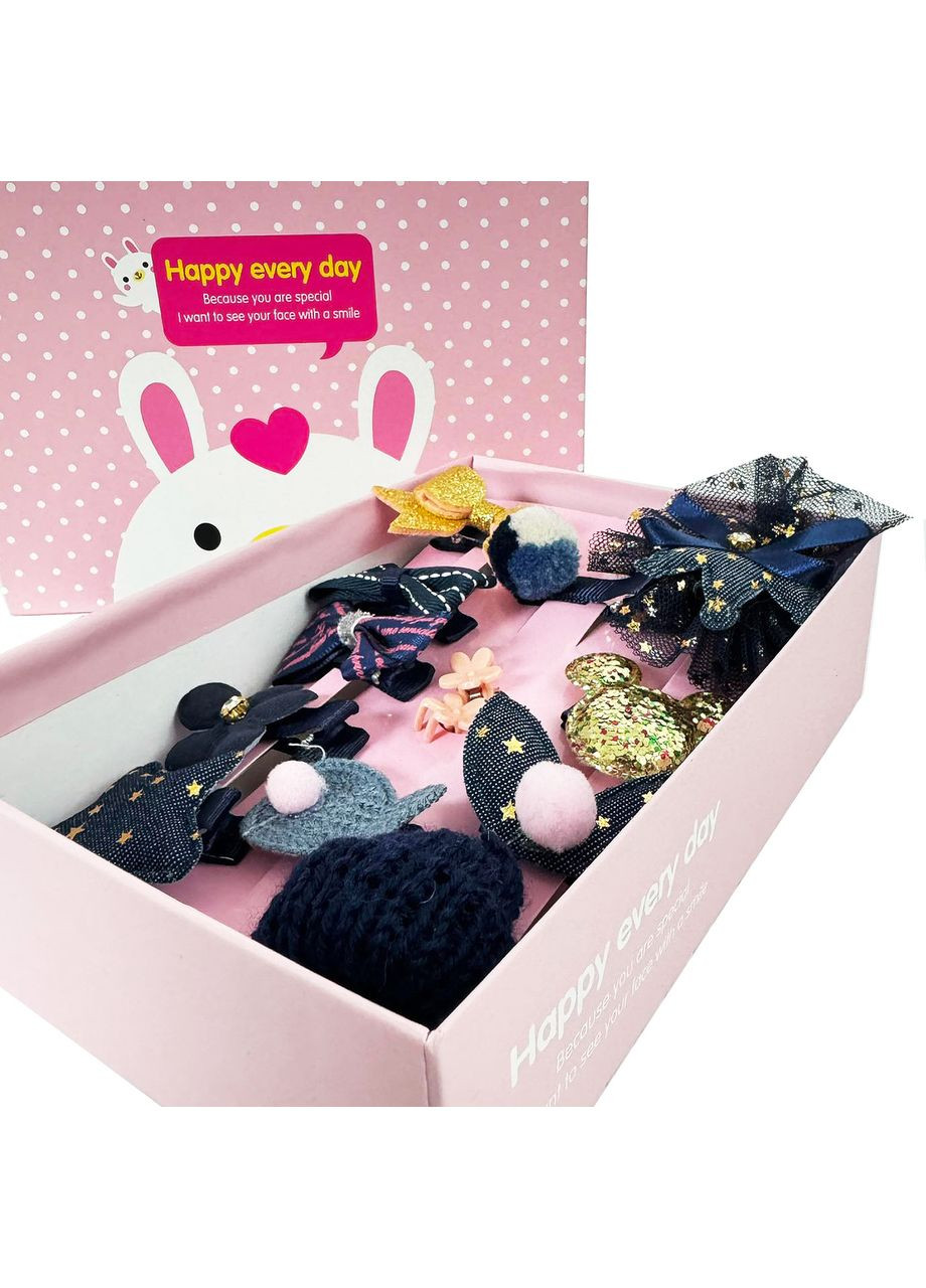 Подарочный набор детских шпилек для волос 18 шт. BabyOno (364203814)